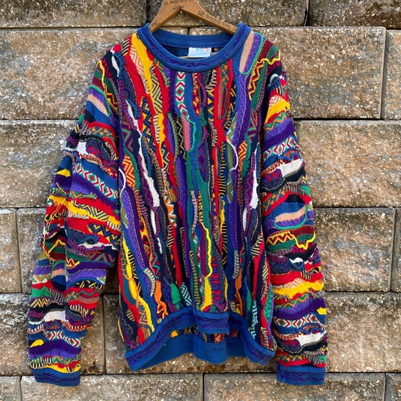 COOGI Other - VINTAGE COOGI RAINBOW SEATER SWEATSHIRT CREW